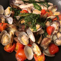 avrilseise's cooksnap of when they made アジとアサリのアクアパッツア.