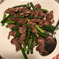 popoliva's cooksnap of when they made 砂肝とにんにくの芽の炒め物.