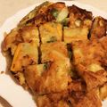 えびっ子ちゃん's cooksnap of when they made カリッともちもち小松菜のチヂミ.
