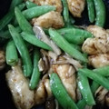 かるず's cooksnap of when they made ささみとスナップえんどう炒め.