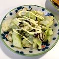 YUKIKI☆'s cooksnap of when they made キャベツと塩昆布のマヨネーズ和え。.