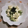 クッカーまさおちゃん's cooksnap of when they made アボカドと豆腐の梅マヨサラダ～大葉のせ～.