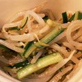 ♡ピーチティ♡'s cooksnap of when they made もやしときゅうりのナムル(*'ω'*).