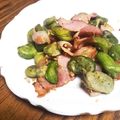 ひめポ's cooksnap of when they made そら豆のガーリック炒め.