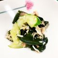yoyoよーよー's cooksnap of when they made 酢が苦手な男性でも食べる酢の物.