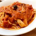 おすしのピクニック！'s cooksnap of when they made コストコのトマトソースで簡単パスタ.