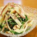 るるおか's cooksnap of when they made おかひじきとツナ、ミョウガの辛子マヨ和え.