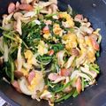 ゆうそら5812's cooksnap of when they made 簡単時短！野菜と卵のマヨコンソメ炒め.