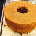 kaokaofood's cooksnap of when they made ♪チョコみるくシフォン♪.