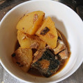 おかかーさん's cooksnap of when they made 缶詰め使って、簡単さばみそ大根煮.