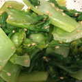 no1642's cooksnap of when they made 青梗菜のマヨ胡麻和え.