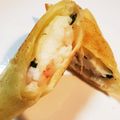 LISARA0210's cooksnap of when they made えびしんじょ春巻き.