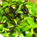 miino's cooksnap of when they made 簡単♪おつまみ！ピーマン.