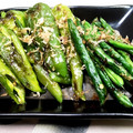ファットン55's cooksnap of when they made 万願寺唐辛子を焼きました♪.