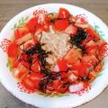 Hamin☆'s cooksnap of when they made 簡単すぎる！ツナトマト冷やしうどん.