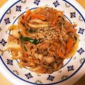 私は苺大福's cooksnap of when they made しらたきのピリ辛チャプチェ風.