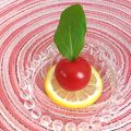 もへほっぺ's cooksnap of when they made あれっ？プチトマトに芽が出た・・.
