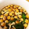 くま五郎's cooksnap of when they made 白だしで簡単！なめことレタスのお吸い物♪.