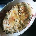 momoazeru's cooksnap of when they made 鱈のクリーミーカレーグラタン.