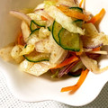 OHグッデイ's cooksnap of when they made 野菜たっぷり田舎和え.