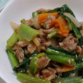 ショコラメロン's cooksnap of when they made 小松菜のオイスター炒め.
