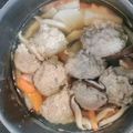 mocomoco51's cooksnap of when they made ほわっふわっ【鰯のつみれ汁】夏〜秋.