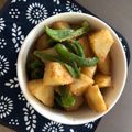 クックOHP4Q8☆'s cooksnap of when they made じゃが芋とピーマンの胡麻味噌バター炒め.
