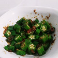 ぢぇいぢぇ's cooksnap of when they made ぱっと一品！梅とオクラの和え物.