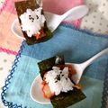 まこさんど's cooksnap of when they made ✤おもてなしに～ひとくち逆おむすび～✤.