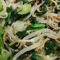 ☆ごはんできた☆'s cooksnap of when they made 豆苗ともやしのおひたし.