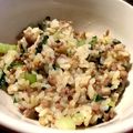 知＊華's cooksnap of when they made ひき肉チンゲン菜のカレー風味炒飯☆卵なし.