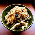 azbjbn's cooksnap of when they made 簡単&秋しめじと油揚げの炊きこみご飯❤.
