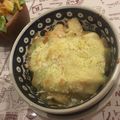 A子／平日のおやつ's cooksnap of when they made ホワイトソース入らずのチキングラタン♫.