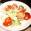 ふくくっく's cooksnap of when they made トマトとピーマンのサラダ.
