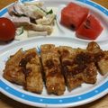 じゅんcafe's cooksnap of when they made 豚ロース肉のおろし玉ねぎソースソテー.