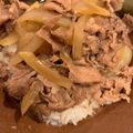 おひつじママ's cooksnap of when they made 美味しい牛丼！！.