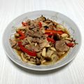 S72☆'s cooksnap of when they made マリネ風★豚肉とパプリカのさっぱり酢炒め.