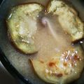 ふぁんたにゃん's cooksnap of when they made 白なす(とろなす・青大丸ナス)のお味噌汁.