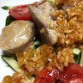ほいちゃ's cooksnap of when they made 新玉ねぎのサラダ油淋鶏（ユーリンチー）.