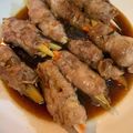 mi3515ta's cooksnap of when they made 旦那喜ぶご飯4☆色々野菜で豚巻き.