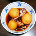 ひなたのねこやなぎ's cooksnap of when they made イカと新じゃがの煮物.