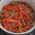 もりのりころ's cooksnap of when they made 油不使用の甘酢鶏皮と野菜炒め.