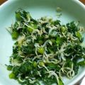 ＊はなあふ＊'s cooksnap of when they made ごはんのお供に！春菊しらす炒め.