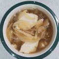 クックかわまい's cooksnap of when they made 新玉ねぎと豆腐スープ.