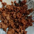 tolatte's cooksnap of when they made 肉そぼろ.