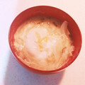 QBee37's cooksnap of when they made 落とし卵とそうめんの味噌汁.