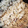 mocao's cooksnap of when they made 鮭茶漬けで炊き込みご飯.