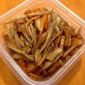 VanDyke's cooksnap of when they made きんぴらごぼう.