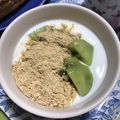 ☆あいちゃん's cooksnap of when they made 黒糖きな粉とキウイの蜂蜜かけヨーグルト.