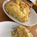 丘のタヌキちゃん's cooksnap of when they made 大好評☆野菜とハムのパウンドケーキ.